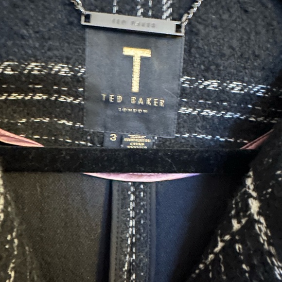 Ted Baker Vegan Leather Sleeve Jacket - Picture 6 of 7